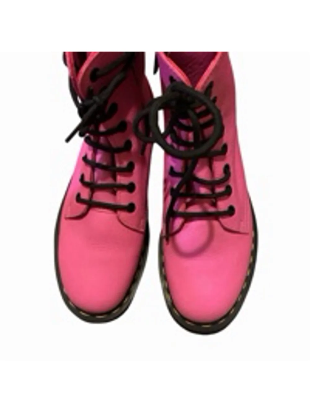 Dr. Martens Pink Jadon Platform Boots Size 8